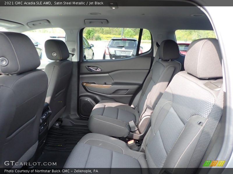 Rear Seat of 2021 Acadia SLE AWD