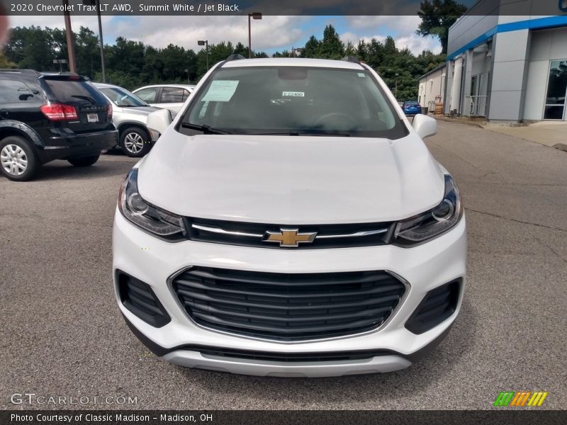 Summit White / Jet Black 2020 Chevrolet Trax LT AWD