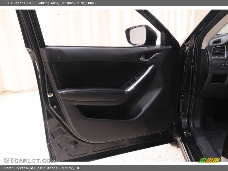 Jet Black Mica / Black 2016 Mazda CX-5 Touring AWD