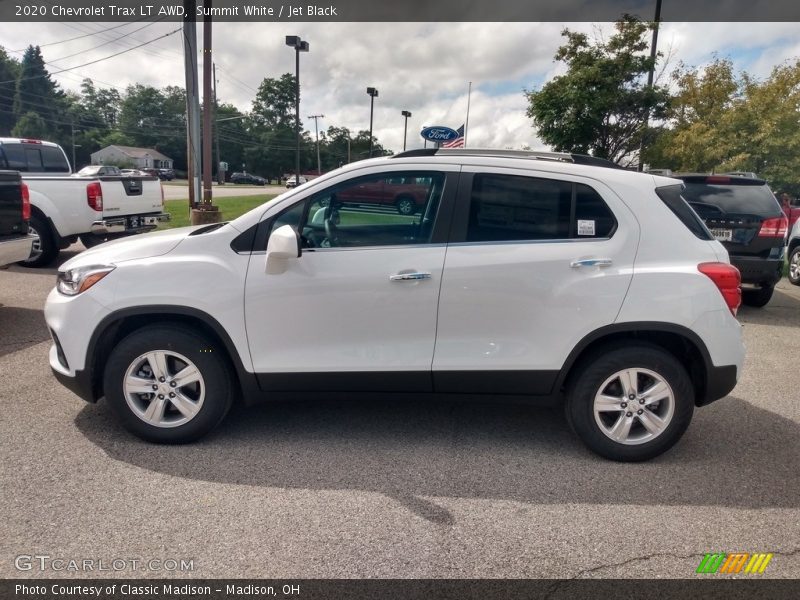 Summit White / Jet Black 2020 Chevrolet Trax LT AWD