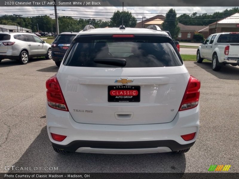 Summit White / Jet Black 2020 Chevrolet Trax LT AWD