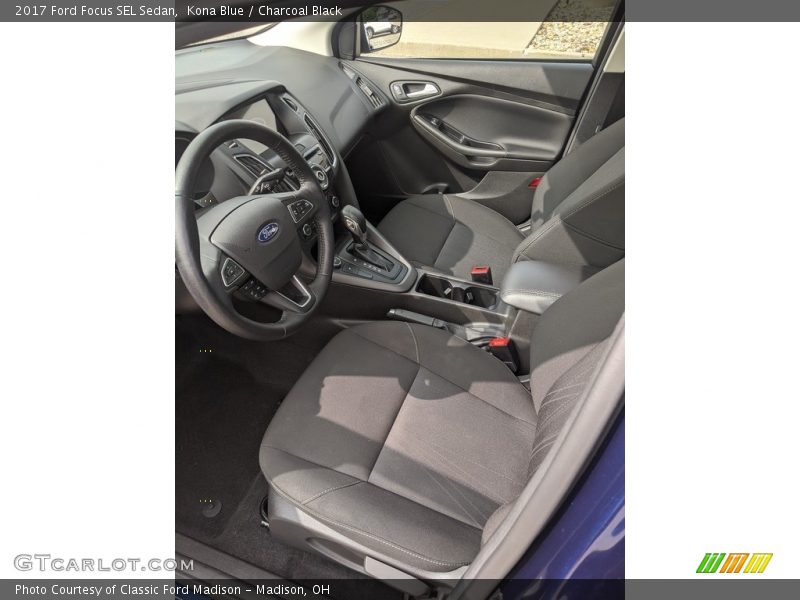 Kona Blue / Charcoal Black 2017 Ford Focus SEL Sedan