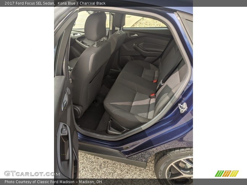 Kona Blue / Charcoal Black 2017 Ford Focus SEL Sedan