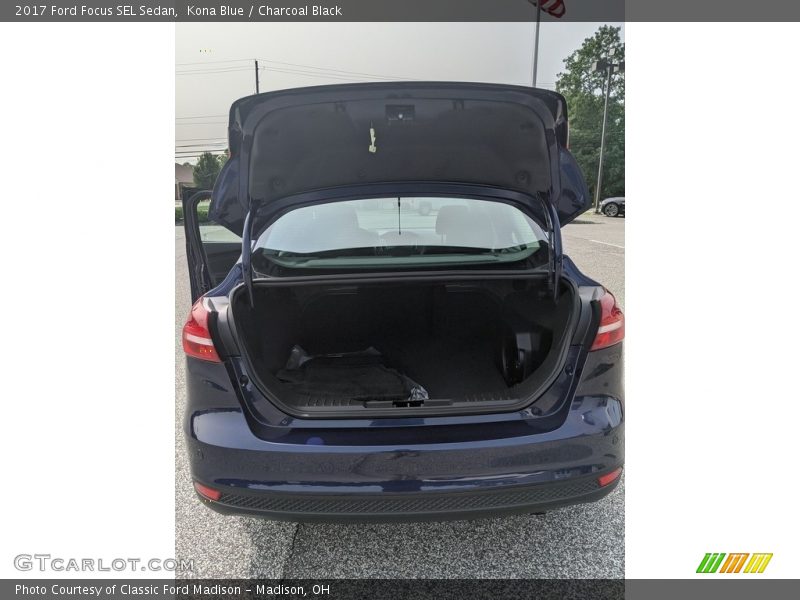 Kona Blue / Charcoal Black 2017 Ford Focus SEL Sedan