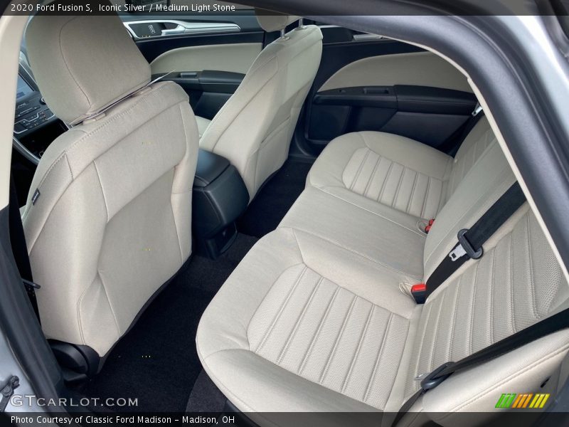 Rear Seat of 2020 Fusion S