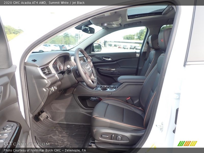 Front Seat of 2020 Acadia AT4 AWD