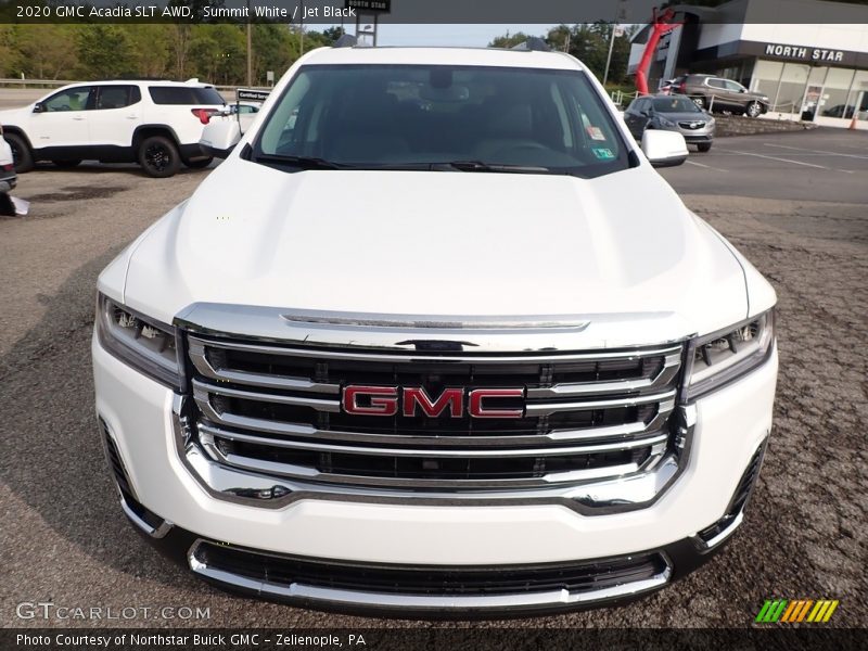 Summit White / Jet Black 2020 GMC Acadia SLT AWD