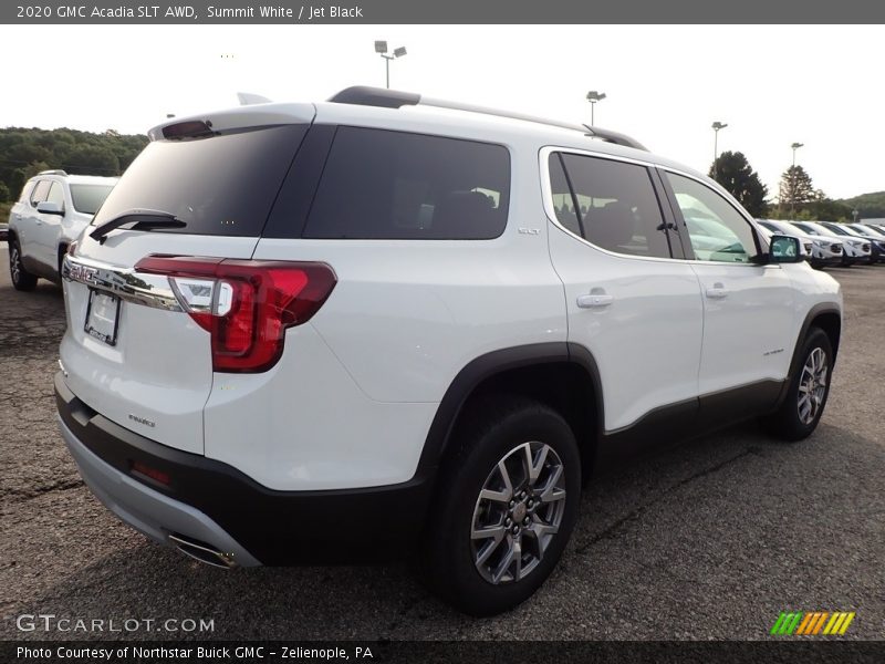 Summit White / Jet Black 2020 GMC Acadia SLT AWD