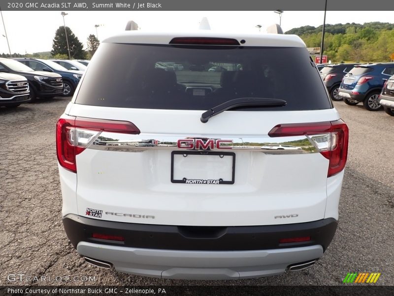 Summit White / Jet Black 2020 GMC Acadia SLT AWD