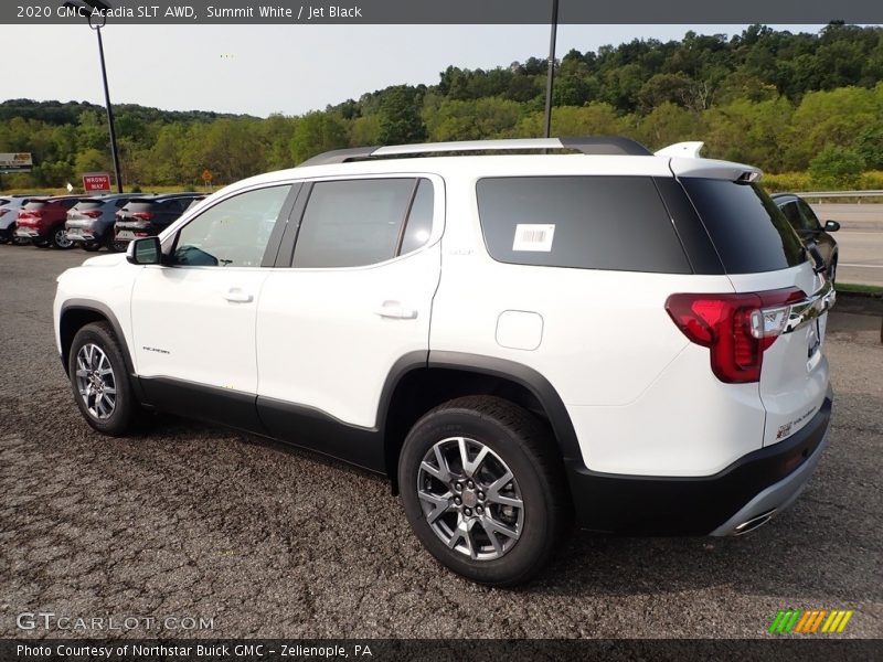 Summit White / Jet Black 2020 GMC Acadia SLT AWD