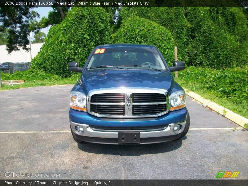 Atlantic Blue Pearl / Medium Slate Gray 2006 Dodge Ram 1500 SLT Mega Cab