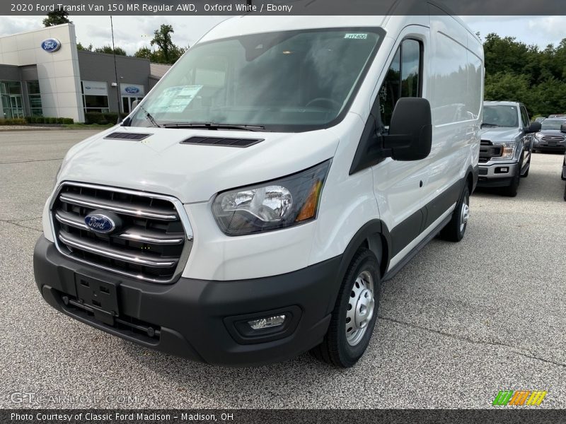 Front 3/4 View of 2020 Transit Van 150 MR Regular AWD