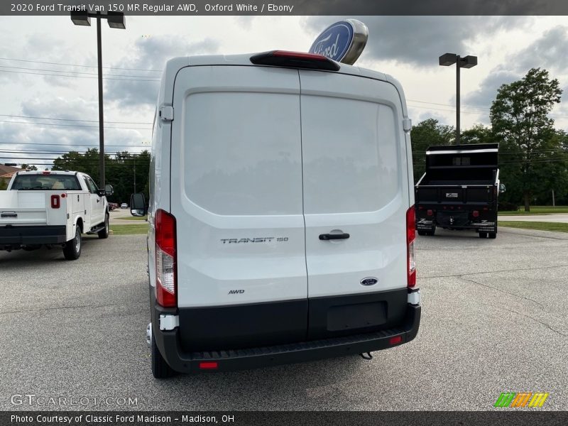 Oxford White / Ebony 2020 Ford Transit Van 150 MR Regular AWD