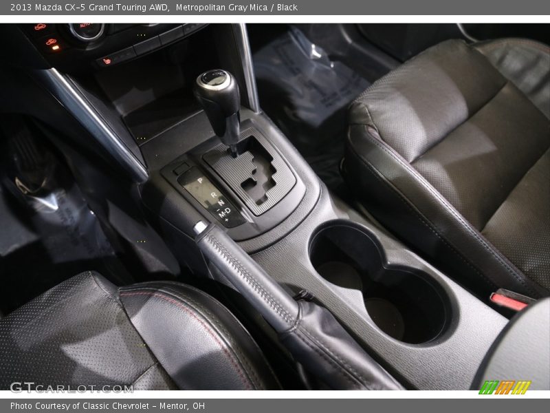 Metropolitan Gray Mica / Black 2013 Mazda CX-5 Grand Touring AWD