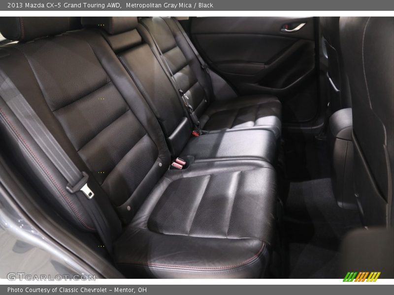 Metropolitan Gray Mica / Black 2013 Mazda CX-5 Grand Touring AWD