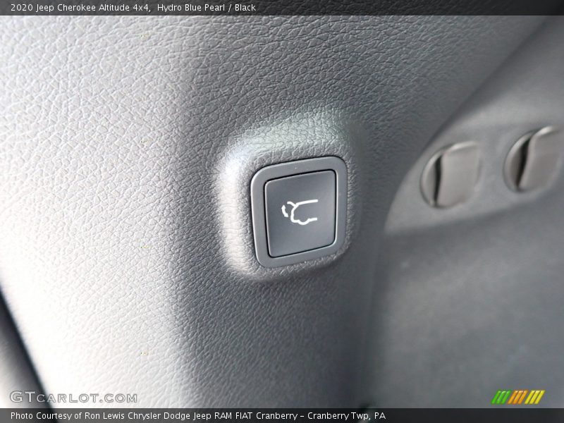 Hydro Blue Pearl / Black 2020 Jeep Cherokee Altitude 4x4
