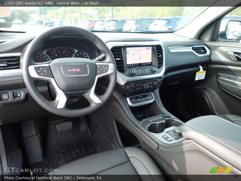Summit White / Jet Black 2020 GMC Acadia SLT AWD