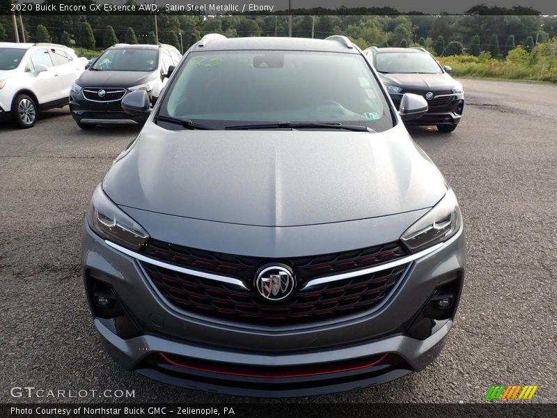 Satin Steel Metallic / Ebony 2020 Buick Encore GX Essence AWD