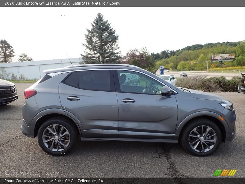 Satin Steel Metallic / Ebony 2020 Buick Encore GX Essence AWD