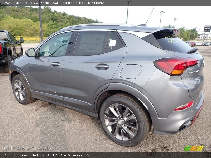 Satin Steel Metallic / Ebony 2020 Buick Encore GX Essence AWD