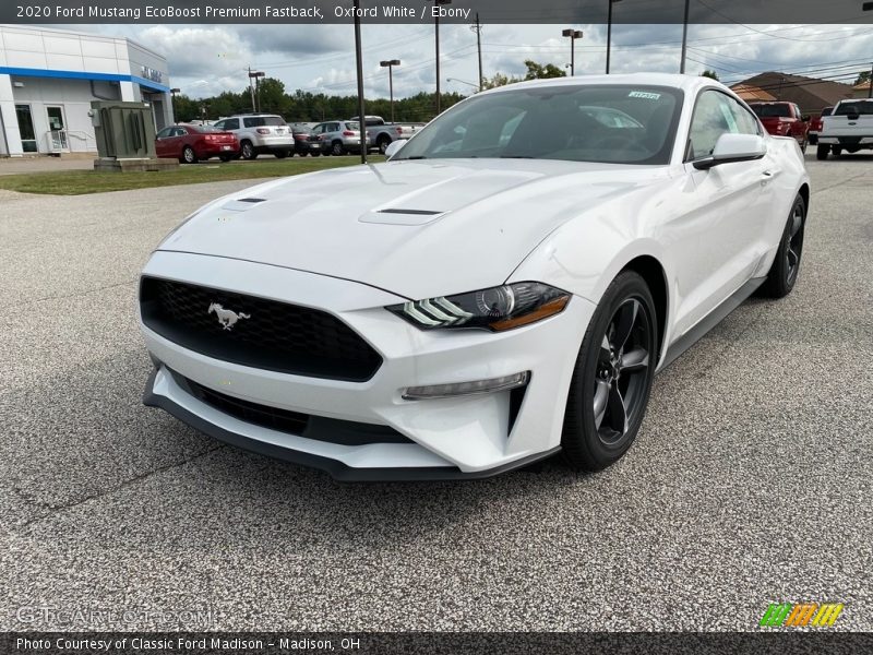  2020 Mustang EcoBoost Premium Fastback Oxford White