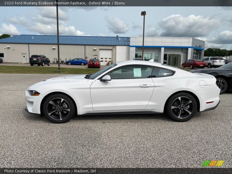  2020 Mustang EcoBoost Premium Fastback Oxford White