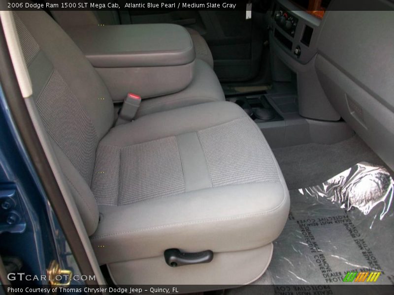 Atlantic Blue Pearl / Medium Slate Gray 2006 Dodge Ram 1500 SLT Mega Cab