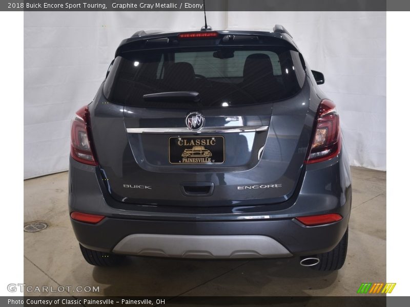 Graphite Gray Metallic / Ebony 2018 Buick Encore Sport Touring