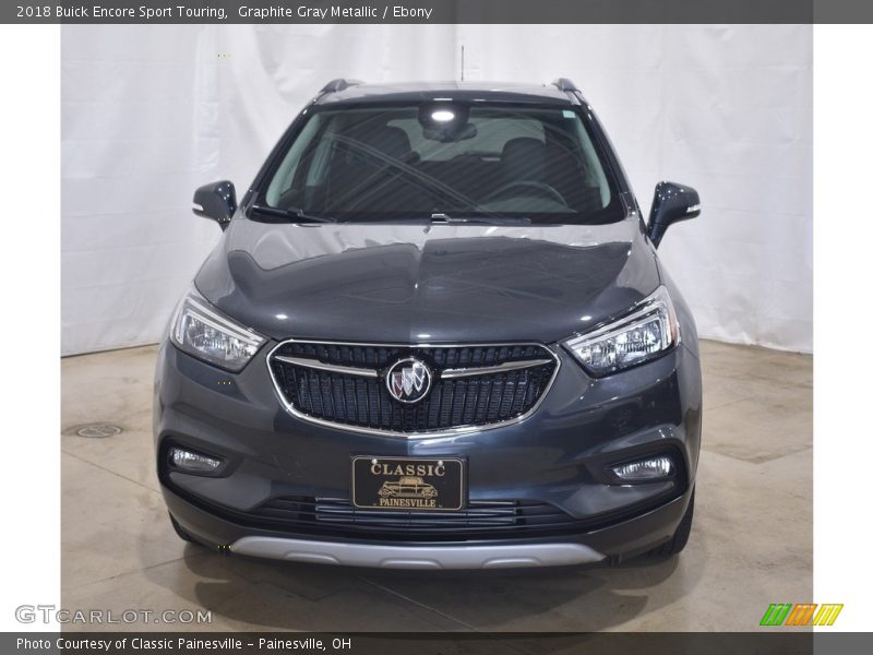 Graphite Gray Metallic / Ebony 2018 Buick Encore Sport Touring