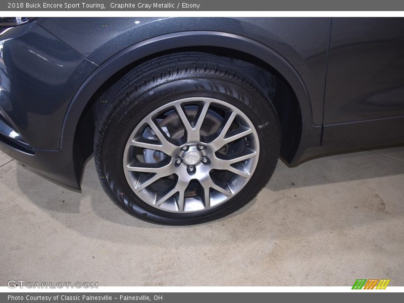 Graphite Gray Metallic / Ebony 2018 Buick Encore Sport Touring