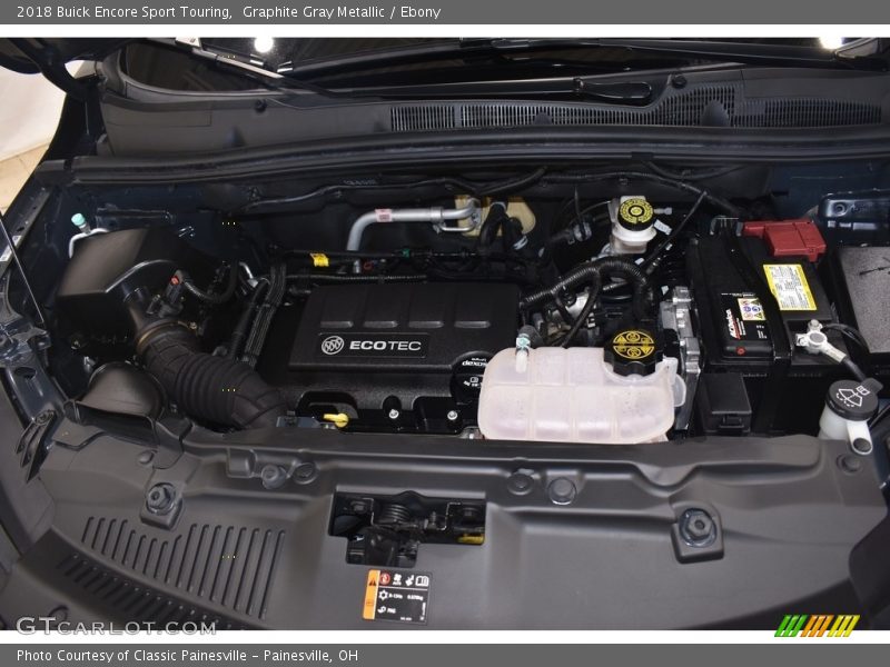Graphite Gray Metallic / Ebony 2018 Buick Encore Sport Touring