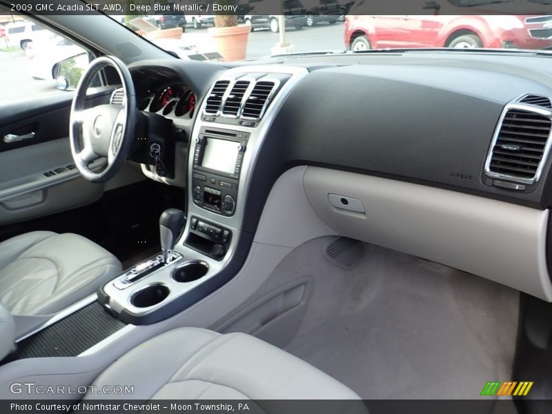 Deep Blue Metallic / Ebony 2009 GMC Acadia SLT AWD