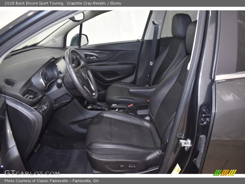 Graphite Gray Metallic / Ebony 2018 Buick Encore Sport Touring