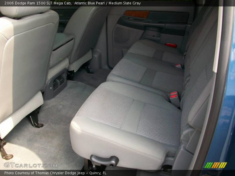 Atlantic Blue Pearl / Medium Slate Gray 2006 Dodge Ram 1500 SLT Mega Cab