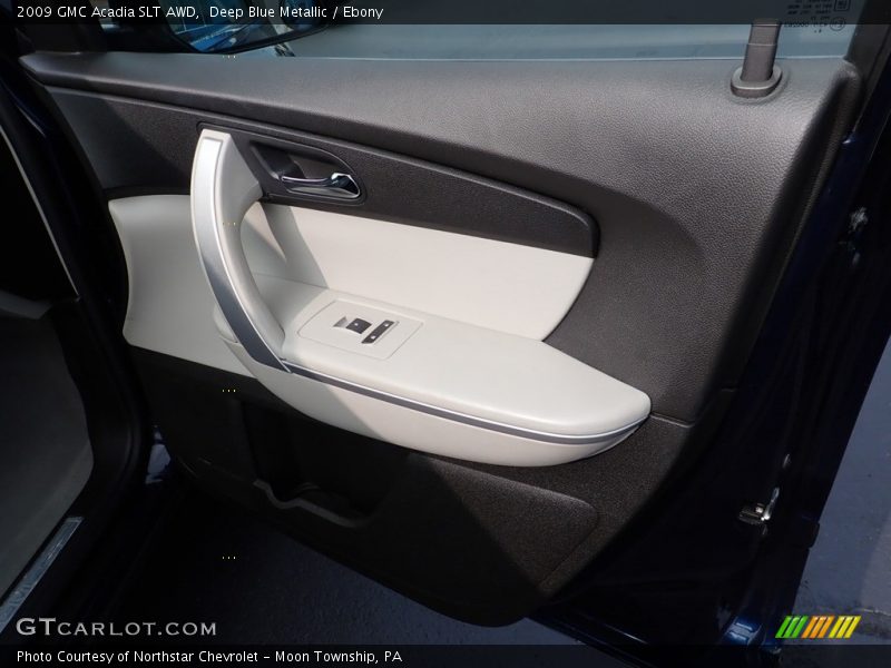 Deep Blue Metallic / Ebony 2009 GMC Acadia SLT AWD