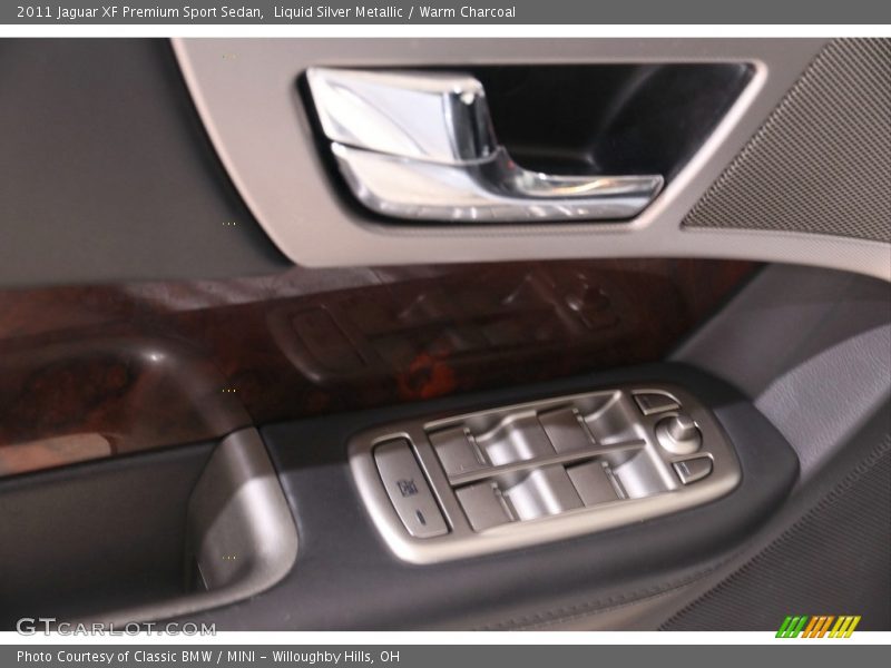 Liquid Silver Metallic / Warm Charcoal 2011 Jaguar XF Premium Sport Sedan