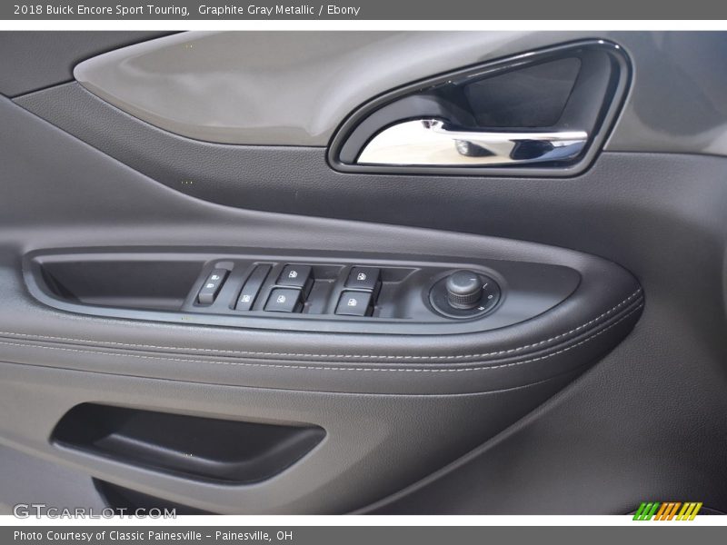 Graphite Gray Metallic / Ebony 2018 Buick Encore Sport Touring
