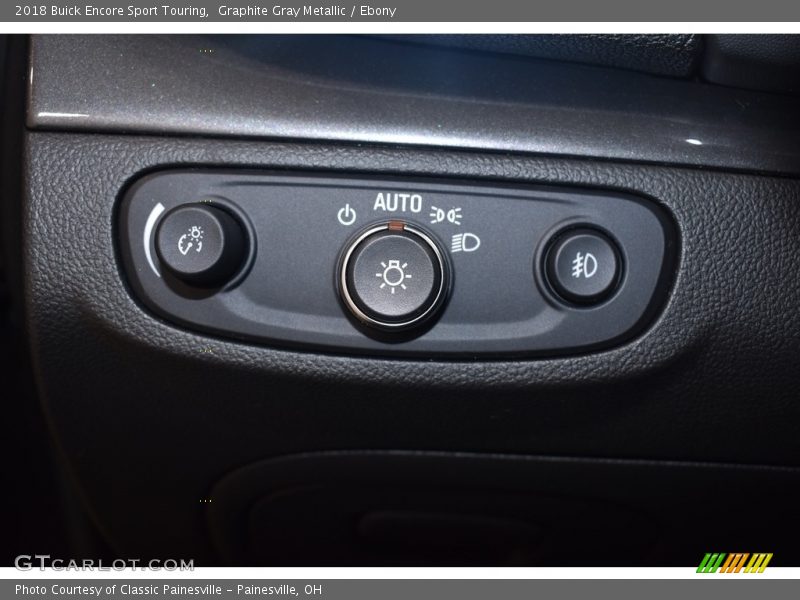 Graphite Gray Metallic / Ebony 2018 Buick Encore Sport Touring
