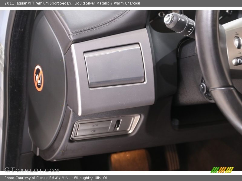 Liquid Silver Metallic / Warm Charcoal 2011 Jaguar XF Premium Sport Sedan