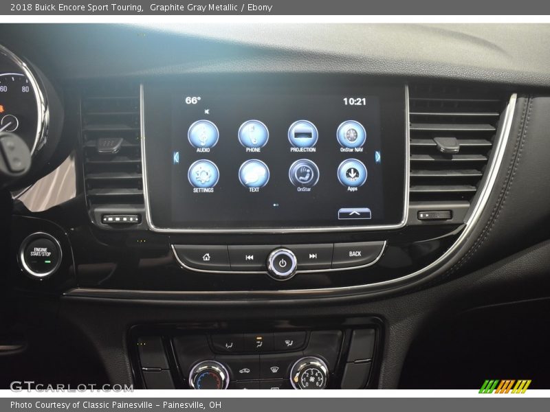 Graphite Gray Metallic / Ebony 2018 Buick Encore Sport Touring