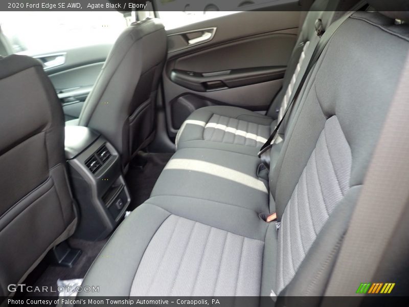 Agate Black / Ebony 2020 Ford Edge SE AWD