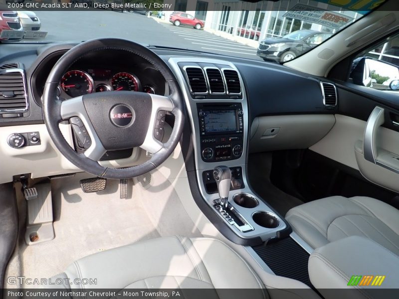 Deep Blue Metallic / Ebony 2009 GMC Acadia SLT AWD