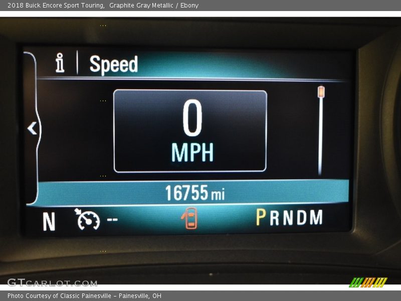 Graphite Gray Metallic / Ebony 2018 Buick Encore Sport Touring