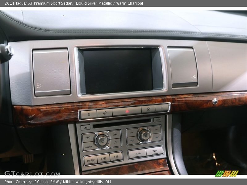 Liquid Silver Metallic / Warm Charcoal 2011 Jaguar XF Premium Sport Sedan