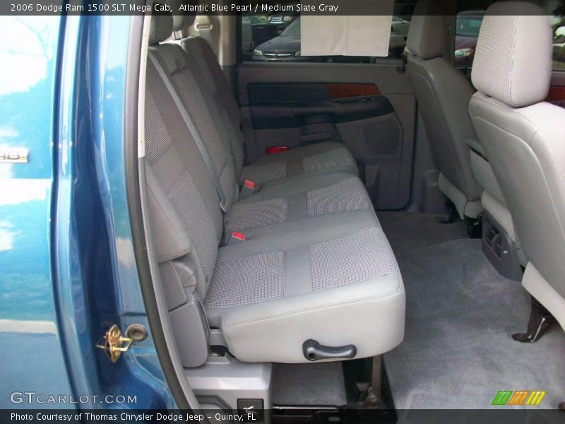 Atlantic Blue Pearl / Medium Slate Gray 2006 Dodge Ram 1500 SLT Mega Cab