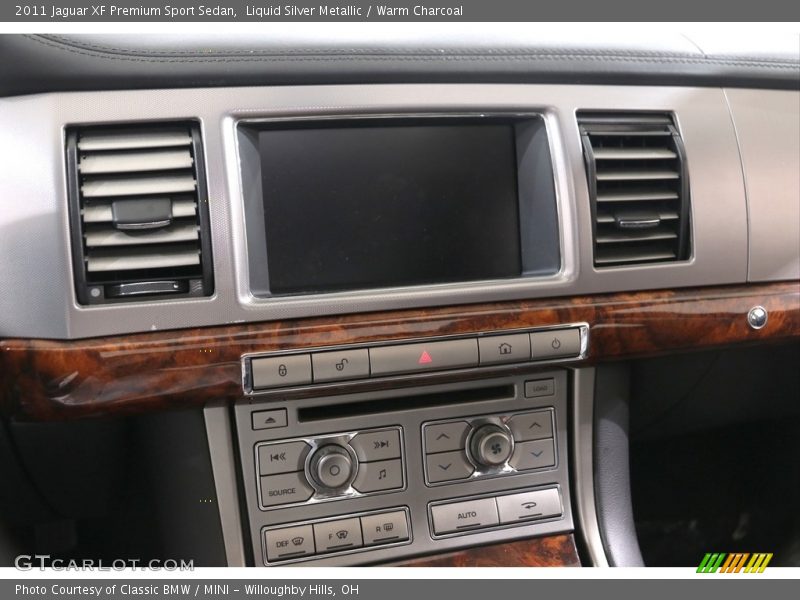 Liquid Silver Metallic / Warm Charcoal 2011 Jaguar XF Premium Sport Sedan