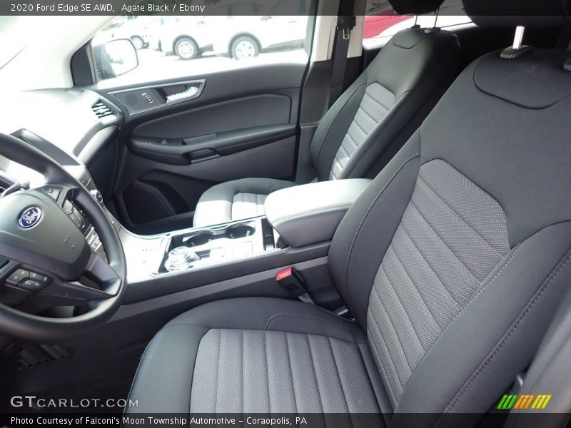 Agate Black / Ebony 2020 Ford Edge SE AWD