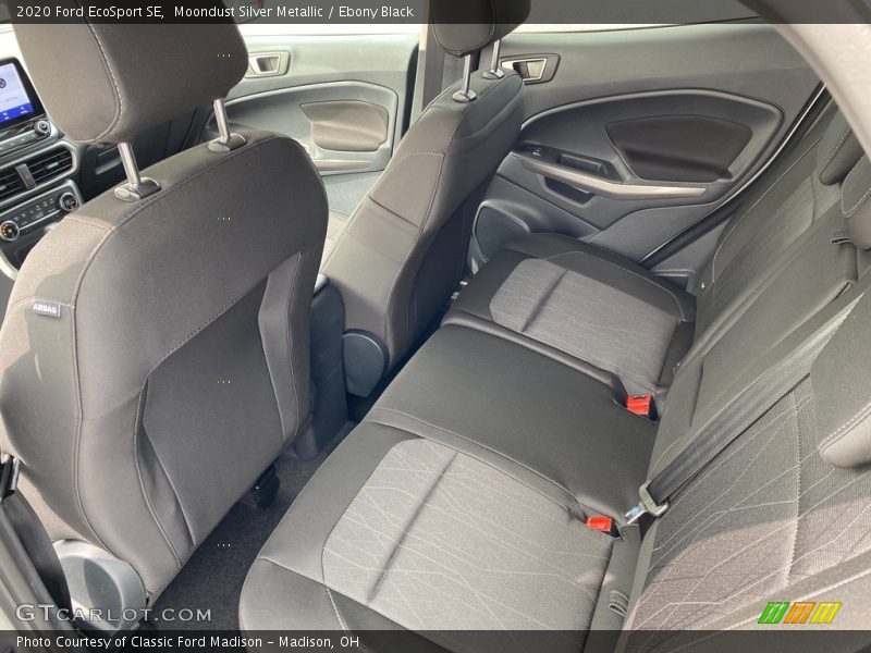Moondust Silver Metallic / Ebony Black 2020 Ford EcoSport SE