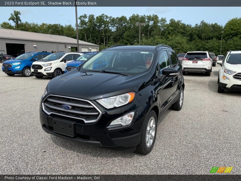 Shadow Black / Ebony Black 2020 Ford EcoSport SE