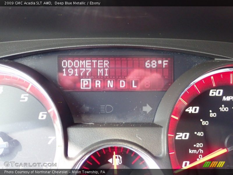 Deep Blue Metallic / Ebony 2009 GMC Acadia SLT AWD